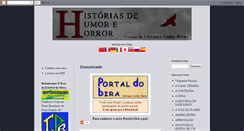 Desktop Screenshot of historiasdehumorehorror.blogspot.com