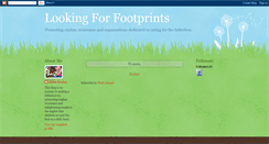 Desktop Screenshot of lookingforfootprints.blogspot.com