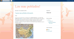Desktop Screenshot of losmaspoblados.blogspot.com