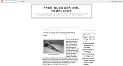 Desktop Screenshot of freexmltemplates.blogspot.com