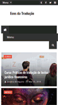 Mobile Screenshot of ecos-da-traducao.blogspot.com
