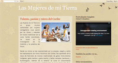 Desktop Screenshot of lasmujeresdemitierra.blogspot.com