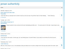 Tablet Screenshot of jensenauthenticity.blogspot.com