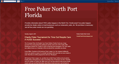 Desktop Screenshot of freepokernorthport.blogspot.com