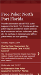 Mobile Screenshot of freepokernorthport.blogspot.com