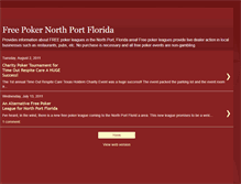 Tablet Screenshot of freepokernorthport.blogspot.com