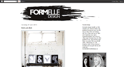 Desktop Screenshot of formelledesign.blogspot.com