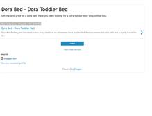 Tablet Screenshot of dora-bed.blogspot.com