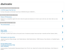 Tablet Screenshot of dbalistable2u.blogspot.com