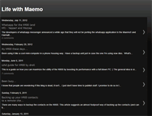 Tablet Screenshot of lifewithmaemo.blogspot.com