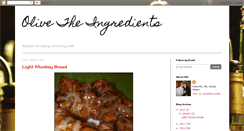 Desktop Screenshot of olivetheingredients.blogspot.com