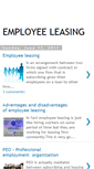 Mobile Screenshot of employee-leasing11.blogspot.com