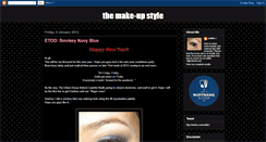 Desktop Screenshot of makeupbyuntitle-1.blogspot.com