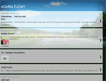 Tablet Screenshot of akmaezah.blogspot.com