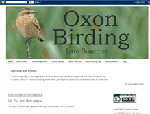 Tablet Screenshot of oxonbirding.blogspot.com