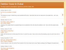 Tablet Screenshot of debbiegoestodubai.blogspot.com