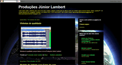 Desktop Screenshot of producoesjuniorlambert.blogspot.com