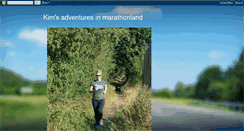 Desktop Screenshot of kimsadventuresinmarathonland.blogspot.com