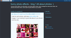 Desktop Screenshot of funny-photo-effects.blogspot.com