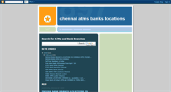 Desktop Screenshot of chennaiatms.blogspot.com