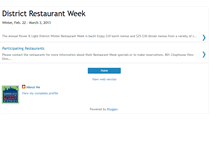 Tablet Screenshot of districtrestaurantweek.blogspot.com