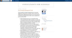 Desktop Screenshot of consultancyforschools.blogspot.com