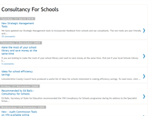 Tablet Screenshot of consultancyforschools.blogspot.com