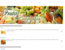 Tablet Screenshot of frutasecompanhia.blogspot.com
