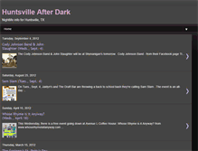 Tablet Screenshot of huntsvillenightlife.blogspot.com