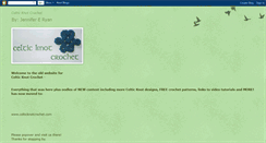Desktop Screenshot of celticknotcrochet.blogspot.com