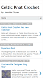 Mobile Screenshot of celticknotcrochet.blogspot.com