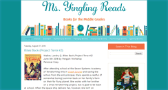 Desktop Screenshot of msyinglingreads.blogspot.com