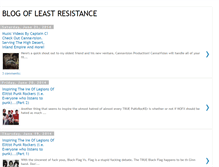 Tablet Screenshot of blogofleastresistance.blogspot.com