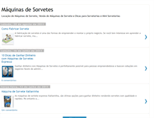 Tablet Screenshot of maquinasdesorvetes.blogspot.com