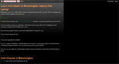 Desktop Screenshot of indianacelticcommunity.blogspot.com
