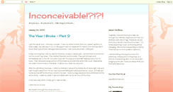 Desktop Screenshot of inconceivable-pofjourneytomotherhood.blogspot.com