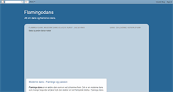 Desktop Screenshot of flamingodans.blogspot.com