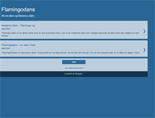 Tablet Screenshot of flamingodans.blogspot.com