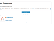 Tablet Screenshot of casinoportalen.blogspot.com