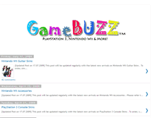 Tablet Screenshot of game-buzz.blogspot.com