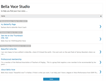 Tablet Screenshot of bellavocestudionc.blogspot.com