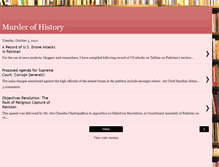 Tablet Screenshot of murderofhistory.blogspot.com