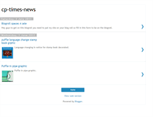 Tablet Screenshot of cp-times-news-page.blogspot.com