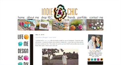 Desktop Screenshot of indieandchic.blogspot.com