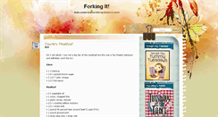 Desktop Screenshot of forkingit.blogspot.com