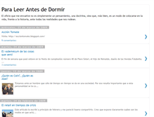 Tablet Screenshot of paraleerantesdedormir.blogspot.com