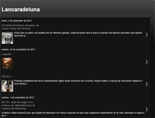 Tablet Screenshot of lancaradeluna.blogspot.com