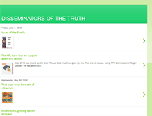 Tablet Screenshot of disseminatorsofthetruth.blogspot.com