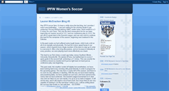 Desktop Screenshot of ipfwsoccer.blogspot.com