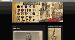 Desktop Screenshot of jazzagemusic.blogspot.com